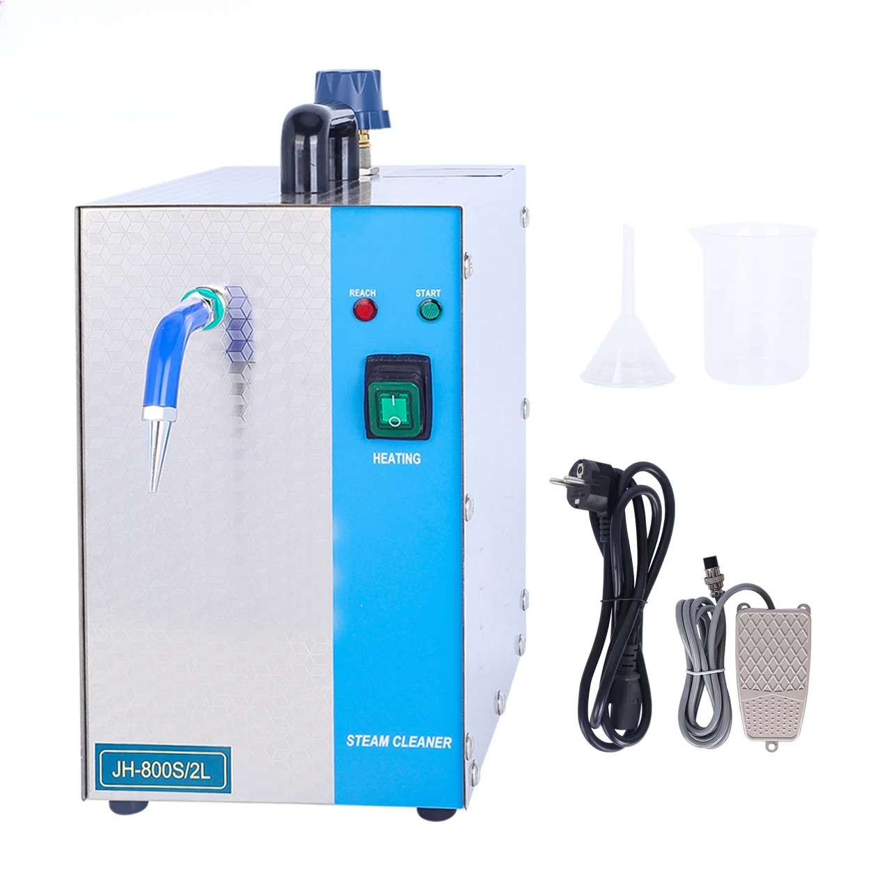 Jewelry Steam Cleaner Professional 2L - เครื่องทำความสะอาดเครื่องประดับแบบไอน้ำขนาดใหญ่ 2 ลิตร สำหรับทองและเงิน ทำความสะอาดอย่างล้ำลึกและฟื้นฟูเครื่องประดับอย่างมืออาชีพ