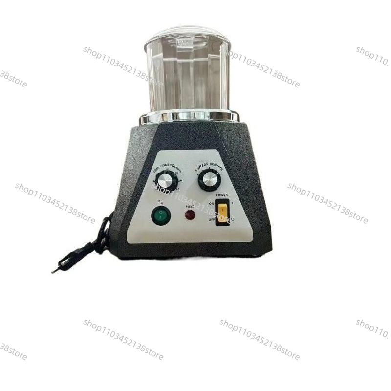 Jewelry Magnetic Tumbler Polisher Pin - เครื่องขัดแม่เหล็กแบบหมุน KT-100 เครื่องขัดเงาแบบหมุนขนาดเล็กสำหรับงานเครื่องประดับ ปรับความเร็วได้ สำหรับขัดชิ้นส่วนทองคำและชิ้นส่วนที่ต้องการความแม่นยำ