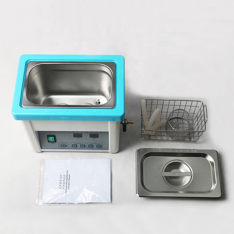 Ultrasonic Jewelry Cleaner Digital Timer - เครื่องทำความสะอาดอัลตราโซนิก เครื่องทำความสะอาดด้วยไอน้ำ 5 ลิตร พร้อมฮีตเตอร์ ตัวตั้งเวลา