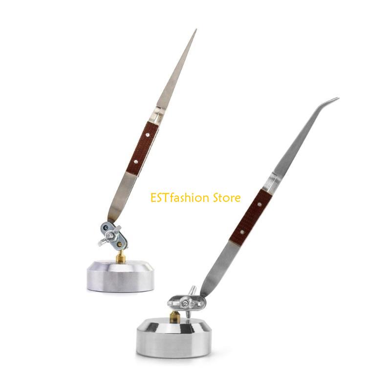 Third Hand Soldering Tweezers Base - Y5GC LOCK SOLDER แหนบ 360 °