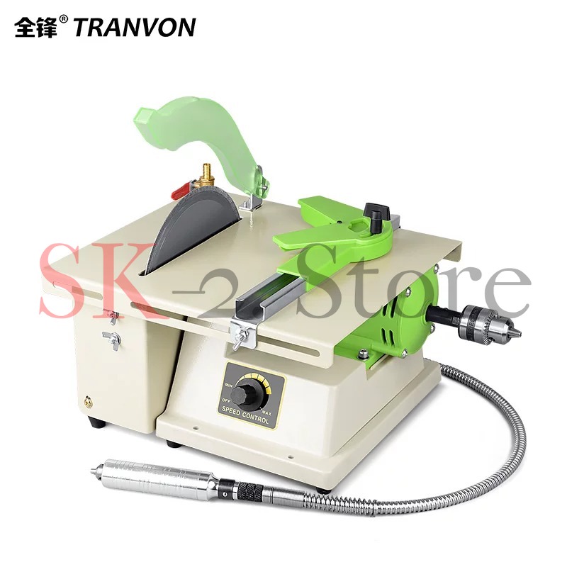 Bench Buffer Jewelry Polishing Machine - เครื่องขัดเงาอเนกประสงค์สำหรับเครื่องประดับ 220V 1380W เครื่องเจียรและขัดเงาเครื่องประดับ เครื่องกลึงตั้งโต๊ะสำหรับงานเครื่องประดับ