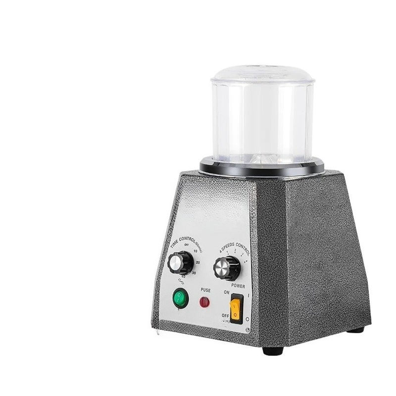 Jewelry Magnetic Tumbler Polisher Pin - KD-100 เครื่องขัดเงาแบบหมุนแม่เหล็ก พร้อมหมุด 100 กรัม เครื่องขัดเงาขนาดเล็ก