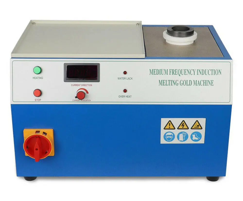 Gold Melting Furnace Crucible 2Kg - เตาหลอมทองคำแบบเหนี่ยวนำไฟฟ้าขนาดเล็ก 220V 2กก. ทนความร้อนสูง สำหรับหลอมโลหะและทองคำ
