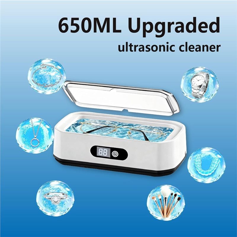 B06B-เครื่องทำความสะอาดเครื่อง - Ultrasonic Jewelry Cleaner Digital Timer บทวิจารณ์และราคา
