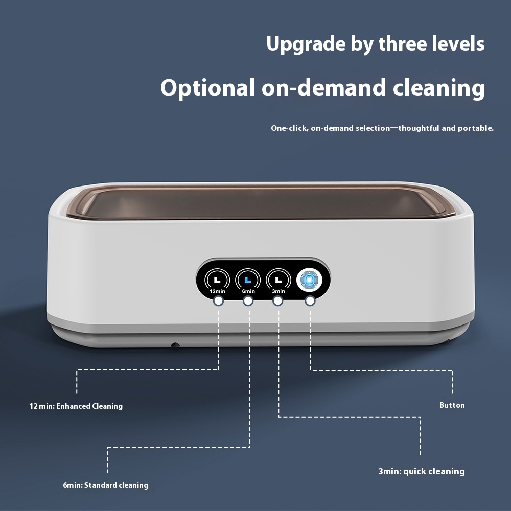 เครื่องทำความสะอาดด้วยคลื่นอัล - Ultrasonic Cleaner Machine Glasses Denture บทวิจารณ์และราคา