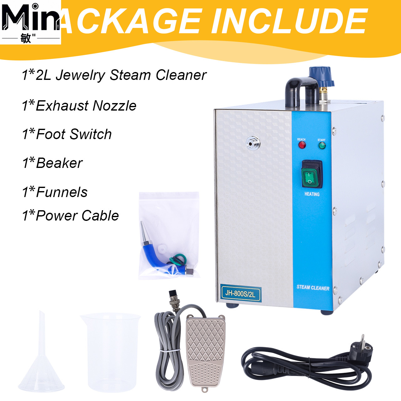 เครื่องทำความสะอาดเครื่องประดั - Jewelry Steam Cleaner Professional 2L บทวิจารณ์และราคา