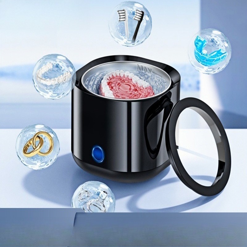 เครื่องทำความสะอาดด้วยคลื่นเสี - Ultrasonic Cleaner Machine Glasses Denture บทวิจารณ์และราคา