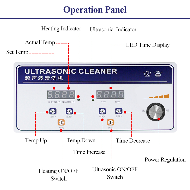 เครื่องทำความสะอาดอัลตราโซนิกแ - Ultrasonic Cleaner Machine Glasses Denture บทวิจารณ์และราคา