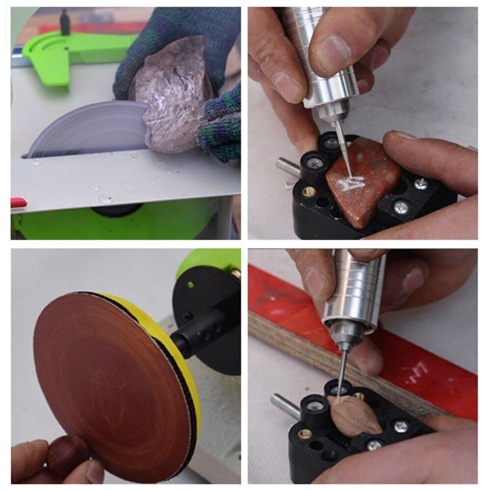 เครื่องขัดเงาหิน เครื่องเจียรแ - Bench Buffer Jewelry Polishing Machine บทวิจารณ์และราคา