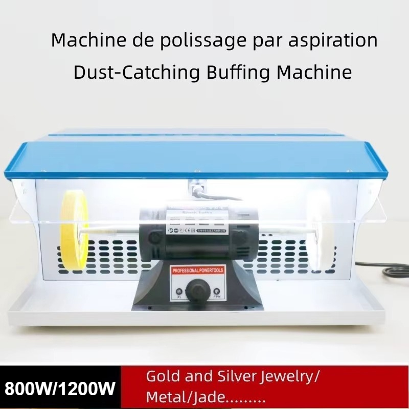 เครื่องขัดเครื่องประดับ 1200W  - Bench Buffer Jewelry Polishing Machine บทวิจารณ์และราคา