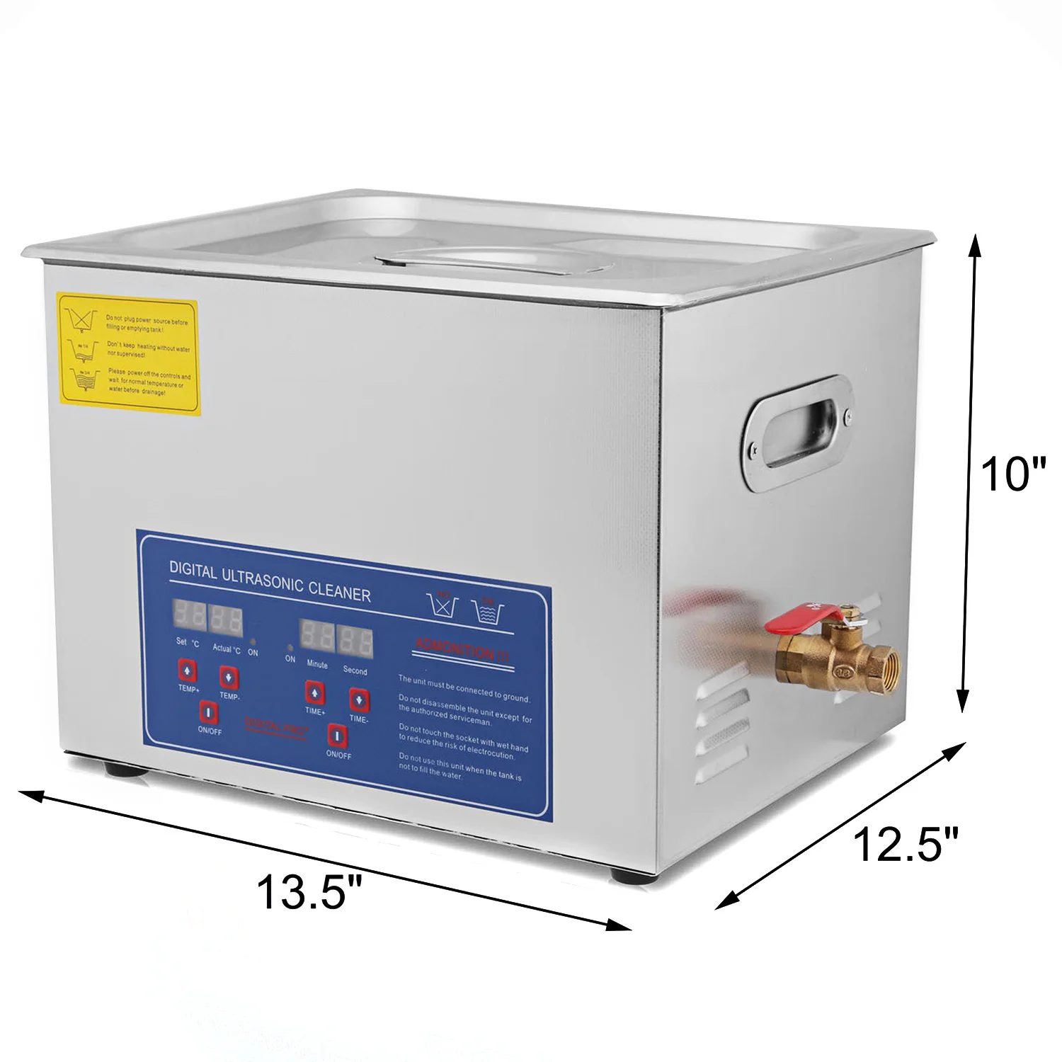 เครื่องทำความสะอาดอัลตราโซนิกส - Ultrasonic Jewelry Cleaner Digital Timer บทวิจารณ์และราคา