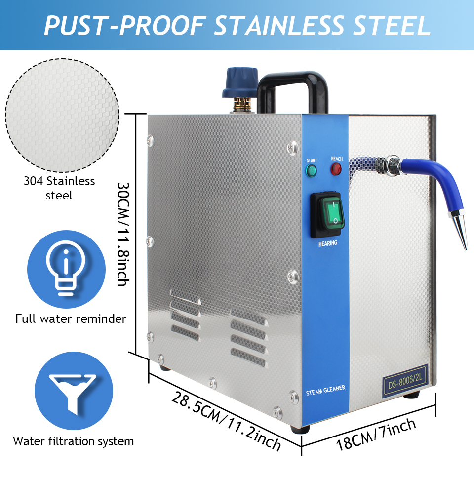 เครื่องทำความสะอาดเครื่องประดั - Jewelry Steam Cleaner Professional 2L บทวิจารณ์และราคา
