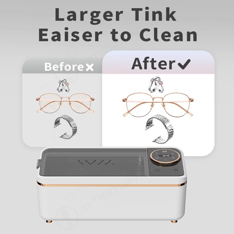 เครื่องทำความสะอาดแว่นตาด้วยคล - Ultrasonic Cleaner Machine Glasses Denture บทวิจารณ์และราคา