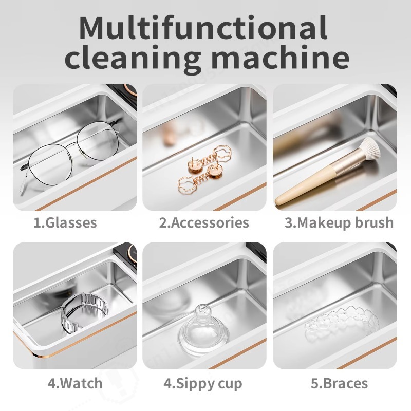 เครื่องทำความสะอาดแว่นตาด้วยคล - Ultrasonic Cleaner Machine Glasses Denture บทวิจารณ์และราคา