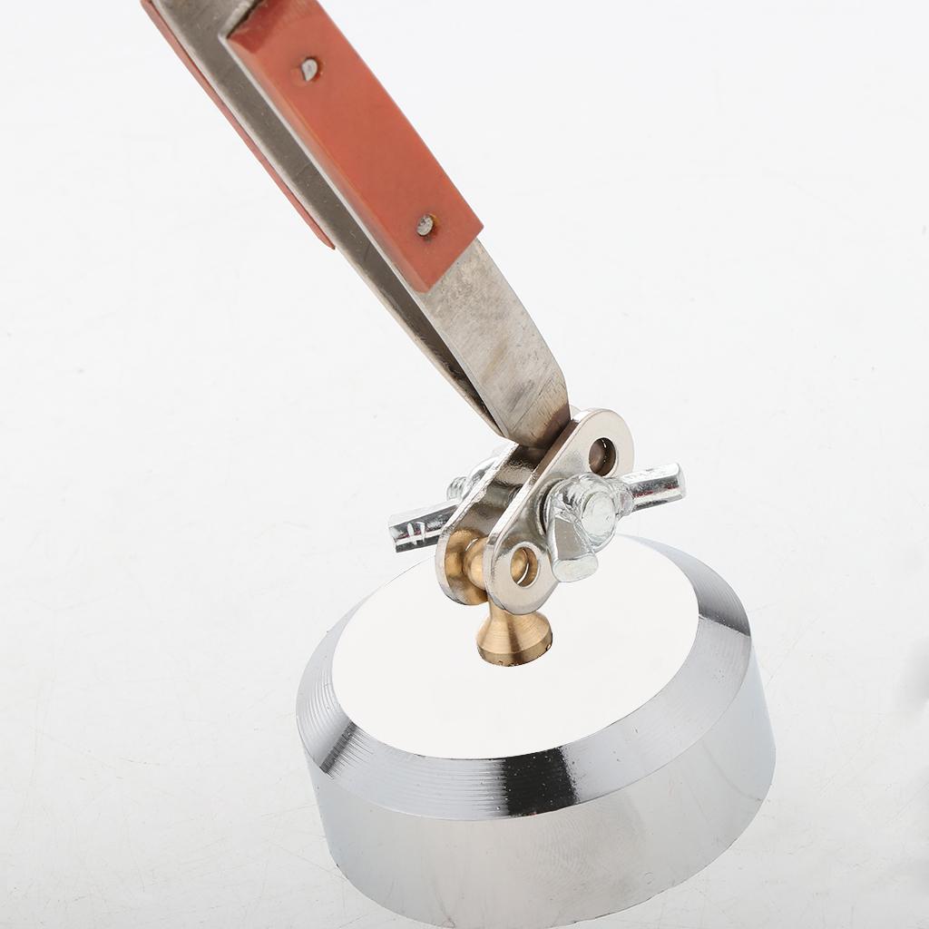 แหนบบัดกรีแบบปรับได้พร้อมฐานถ่ - Third Hand Soldering Tweezers Base บทวิจารณ์และราคา