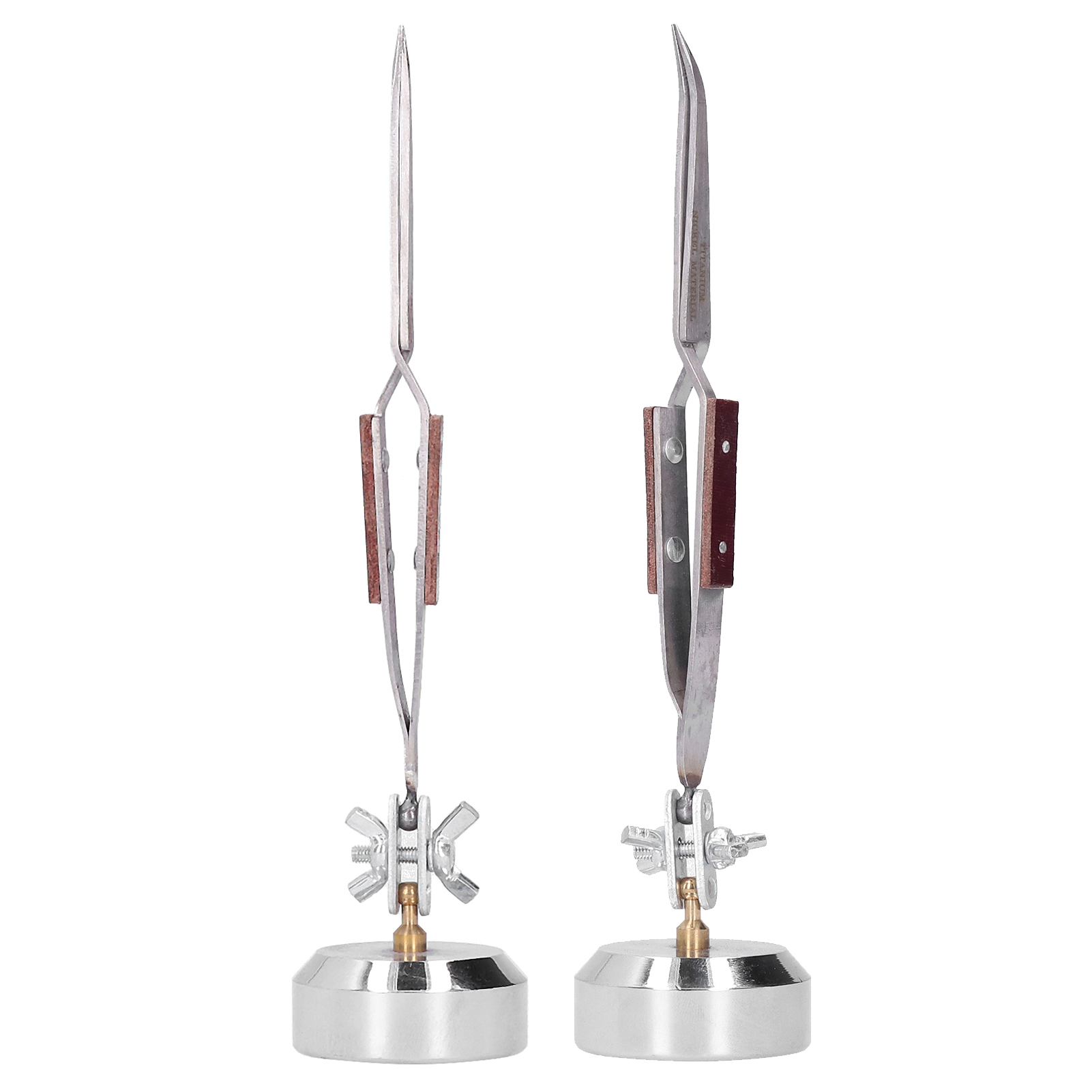 ฐานวางมือที่สามแบบโลหะพร้อมแหน - Third Hand Soldering Tweezers Base บทวิจารณ์และราคา