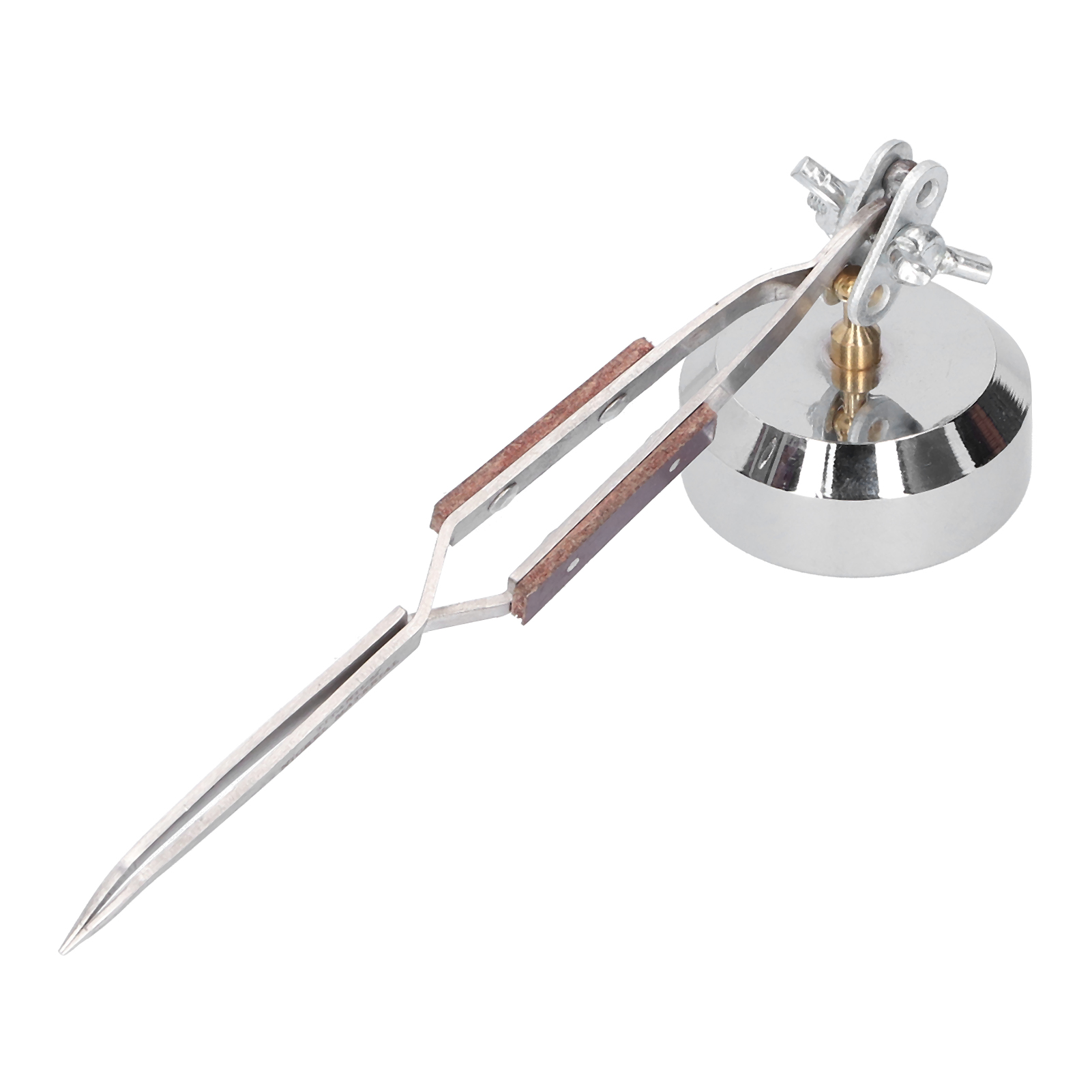ฐานวางมือที่สามแบบโลหะพร้อมแหน - Third Hand Soldering Tweezers Base บทวิจารณ์และราคา