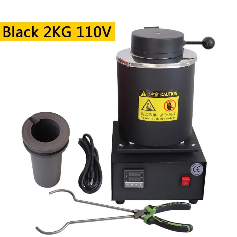 เตาหลอมโลหะขนาดเล็กแบบพกพา 2 ก - Gold Melting Furnace Crucible 2Kg บทวิจารณ์และราคา