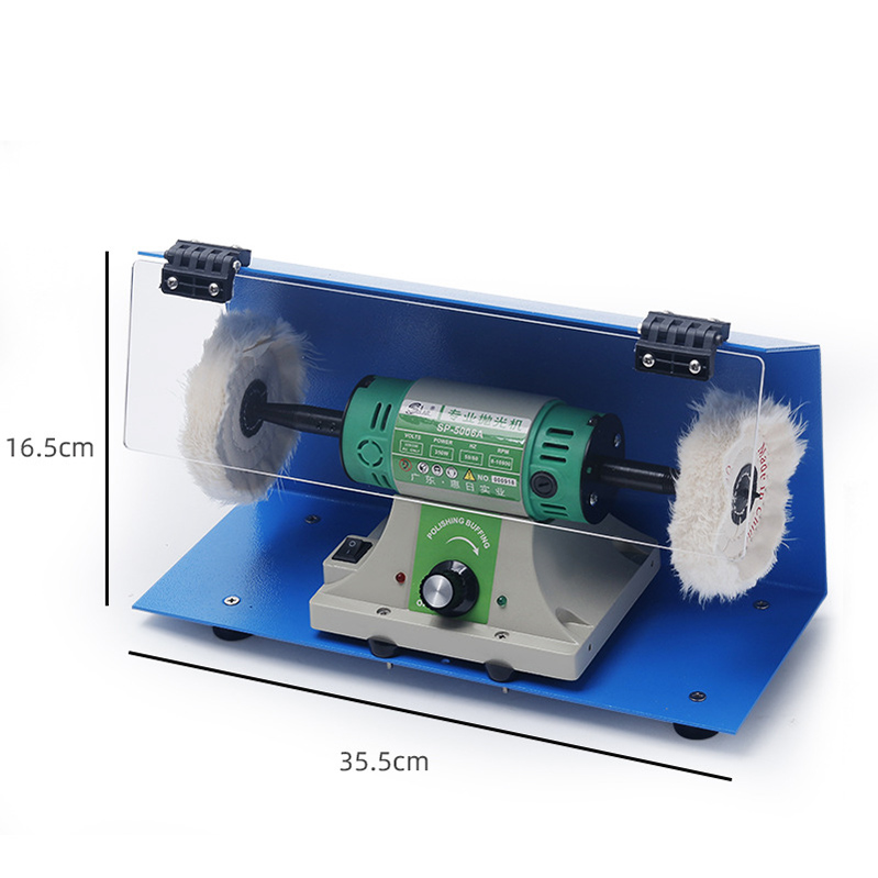 เครื่องขัดเงาคุณภาพสูง ปลอดภัย - Bench Buffer Jewelry Polishing Machine บทวิจารณ์และราคา