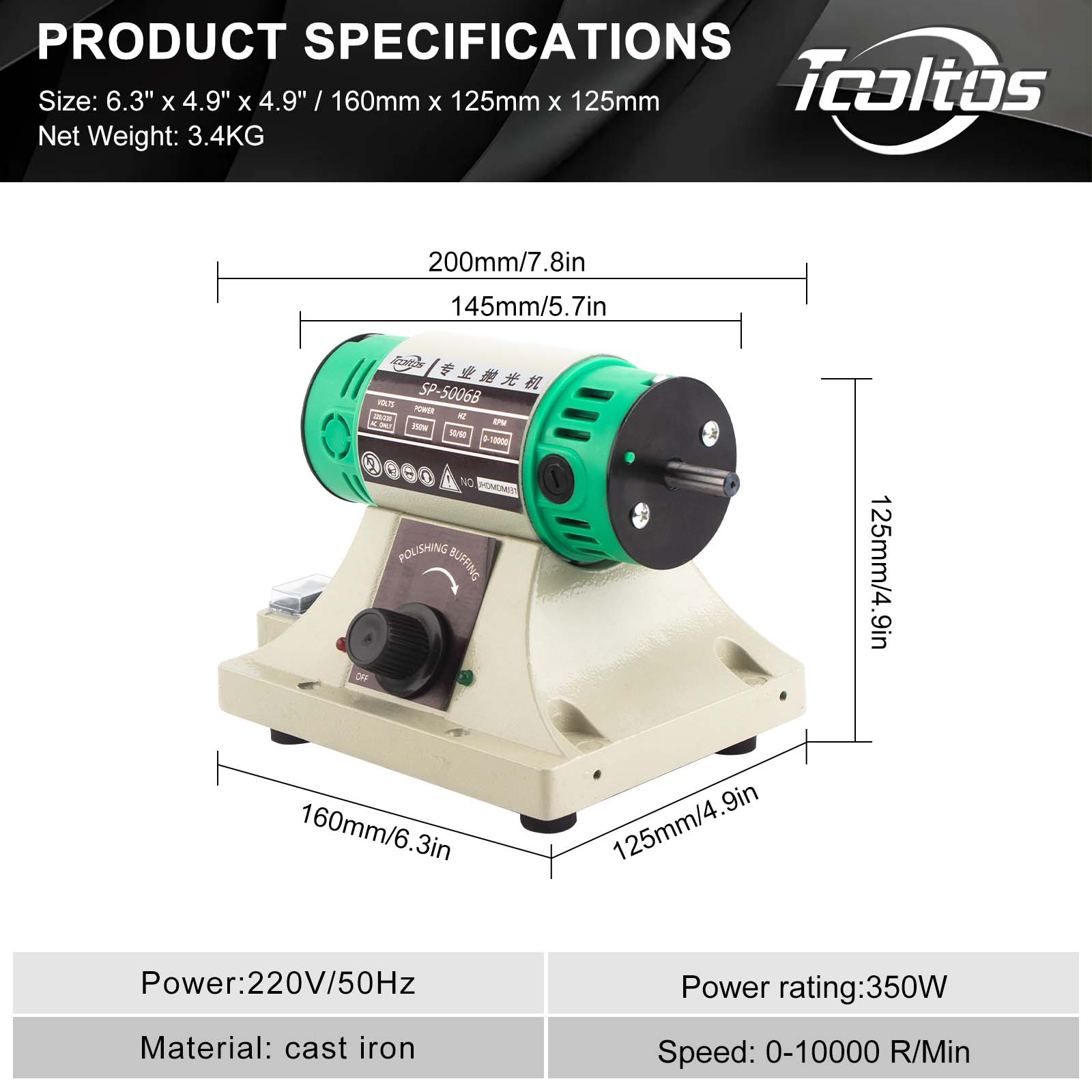 เครื่องขัดเงาเครื่องประดับ เคร - Bench Buffer Jewelry Polishing Machine บทวิจารณ์และราคา