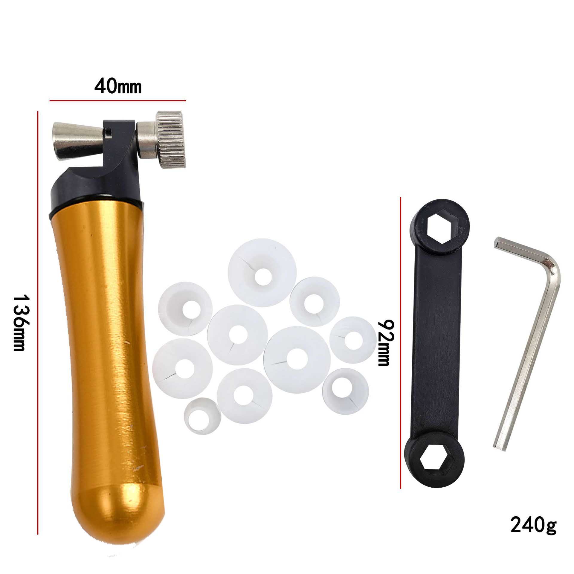 แคลมป์ยึดแหวนพร้อมด้ามจับทองเห - Ring Clamp Wood Jewelry Setting Tool บทวิจารณ์และราคา