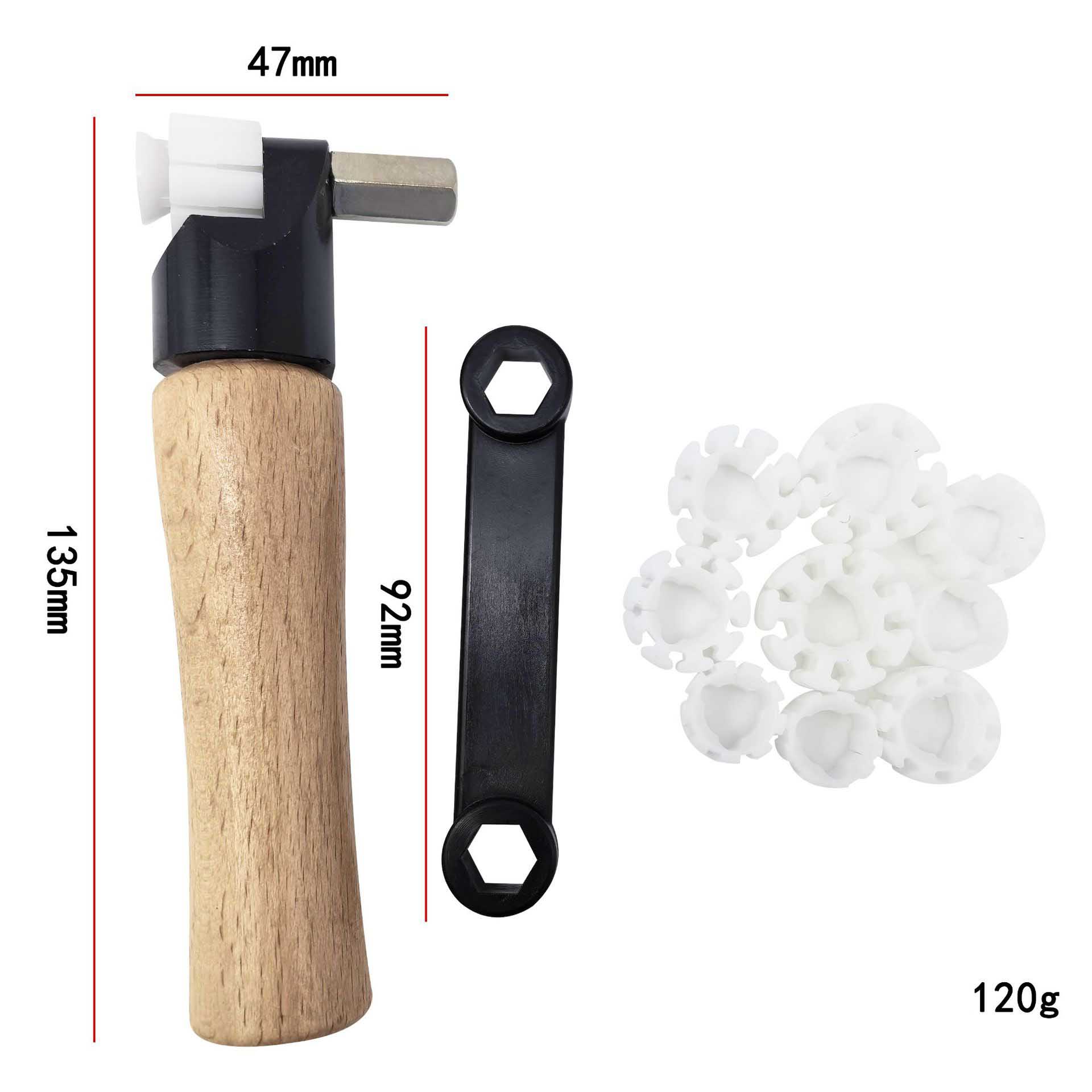 แคลมป์ยึดแหวนพร้อมด้ามจับทองเห - Ring Clamp Wood Jewelry Setting Tool บทวิจารณ์และราคา