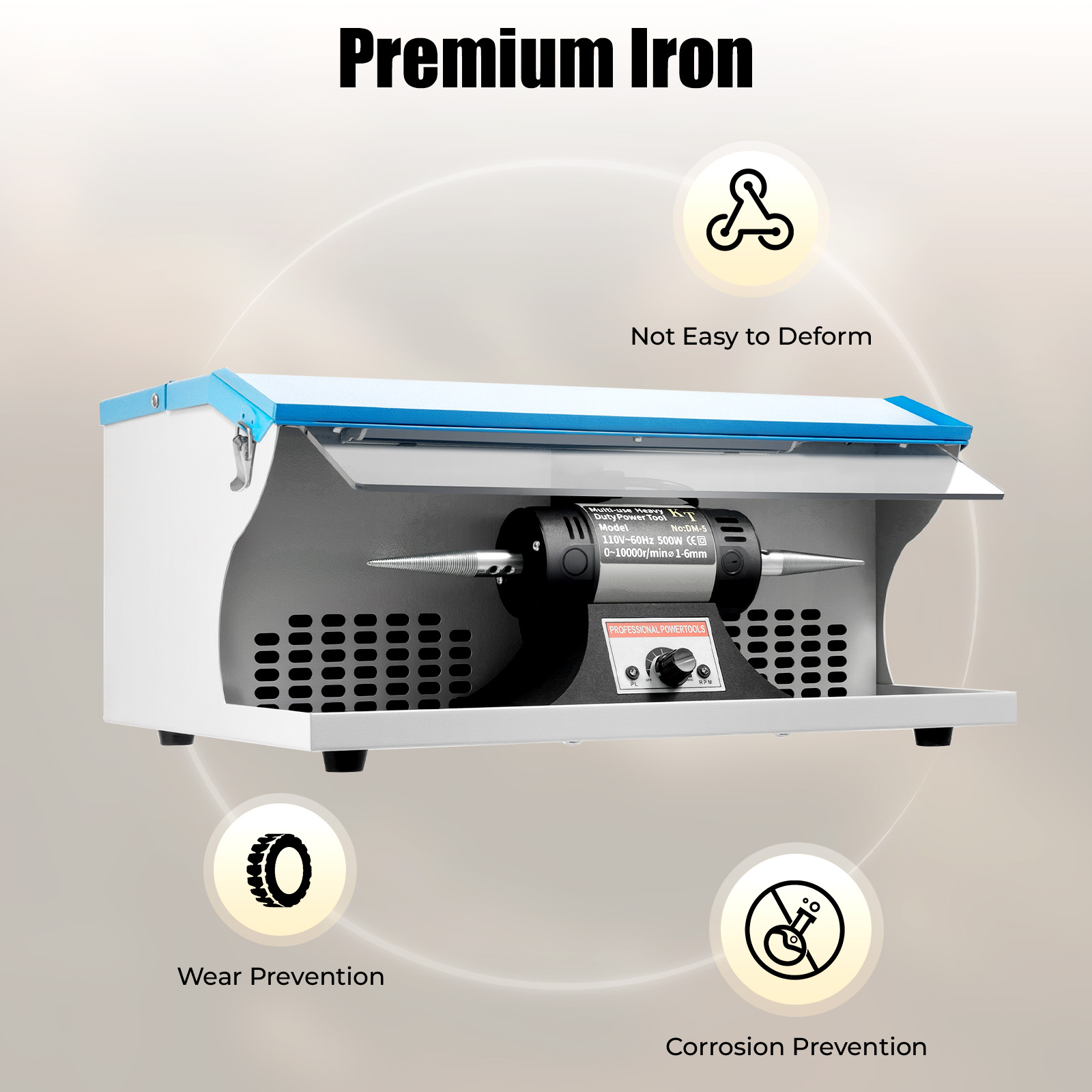 เครื่องขัดเครื่องประดับ, เครื่ - Bench Buffer Jewelry Polishing Machine บทวิจารณ์และราคา