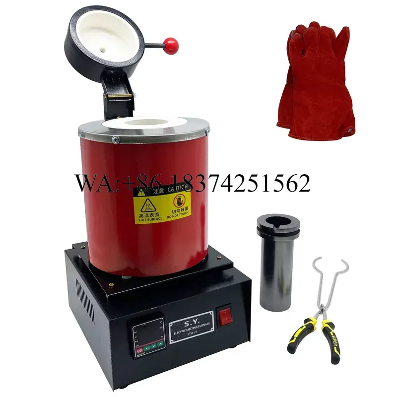 Wmwmnu เตาหลอมดิจิทัล 2KG 1400 - Gold Melting Furnace Crucible 2Kg บทวิจารณ์และราคา