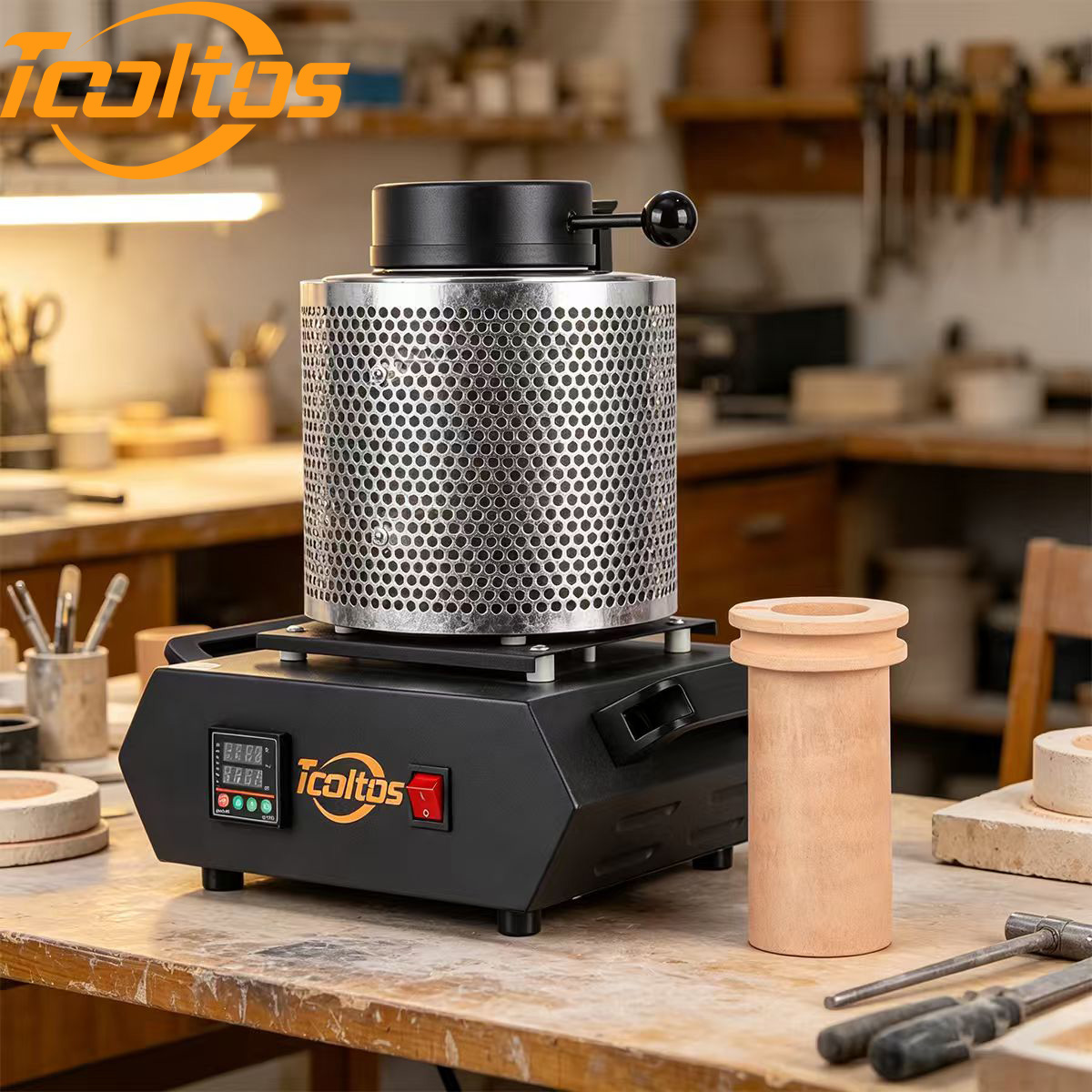 เตาหลอมทองคำ TOOLTOS รุ่น 1150 - Gold Melting Furnace Crucible 2Kg บทวิจารณ์และราคา