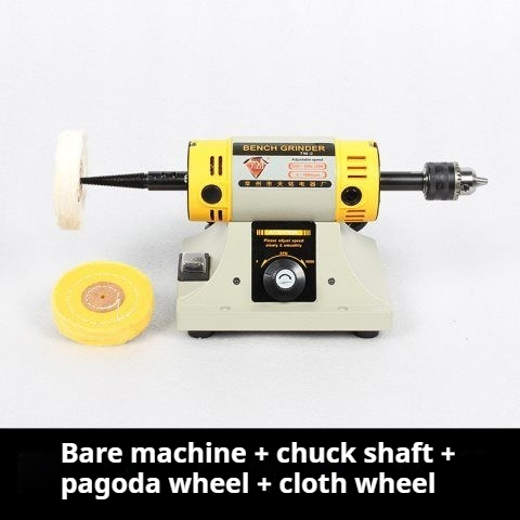 เครื่องขัดเงาอัญมณีแบบมืออาชีพ - Bench Buffer Jewelry Polishing Machine บทวิจารณ์และราคา