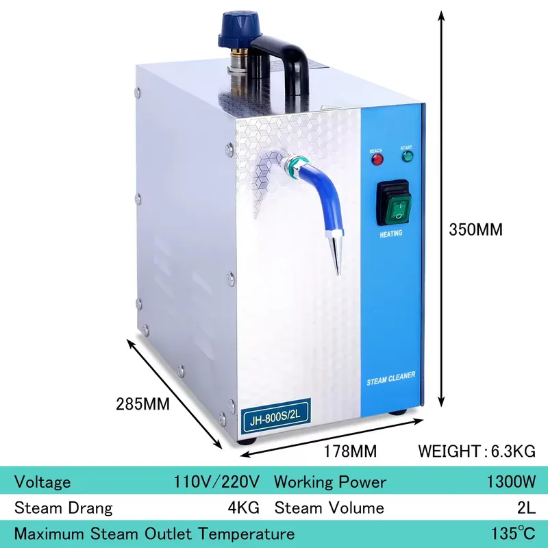 เครื่องทำความสะอาดไอน้ำระดับมื - Jewelry Steam Cleaner Professional 2L บทวิจารณ์และราคา