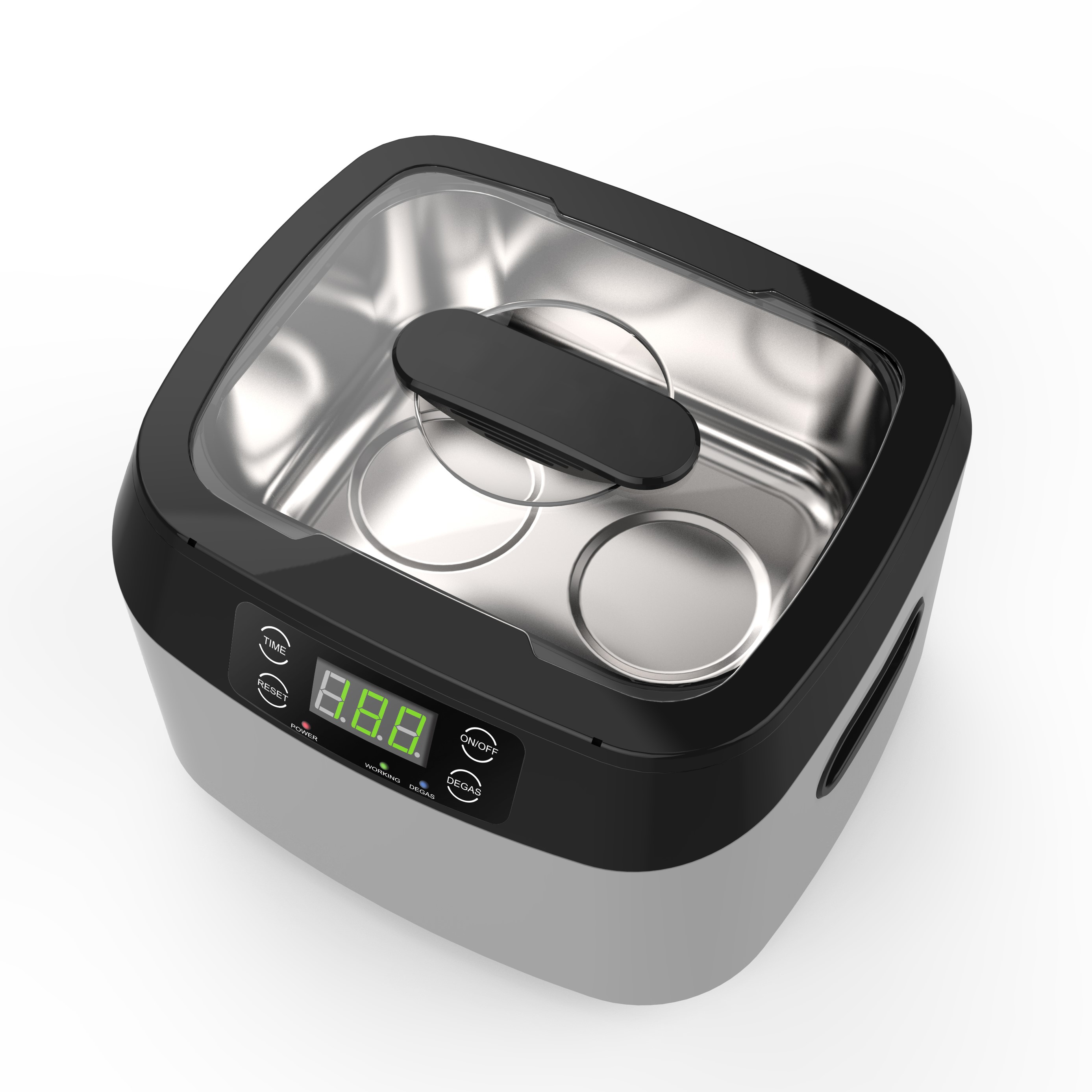 เครื่องทำความสะอาดอัลตราโซนิกค - Ultrasonic Jewelry Cleaner Digital Timer บทวิจารณ์และราคา
