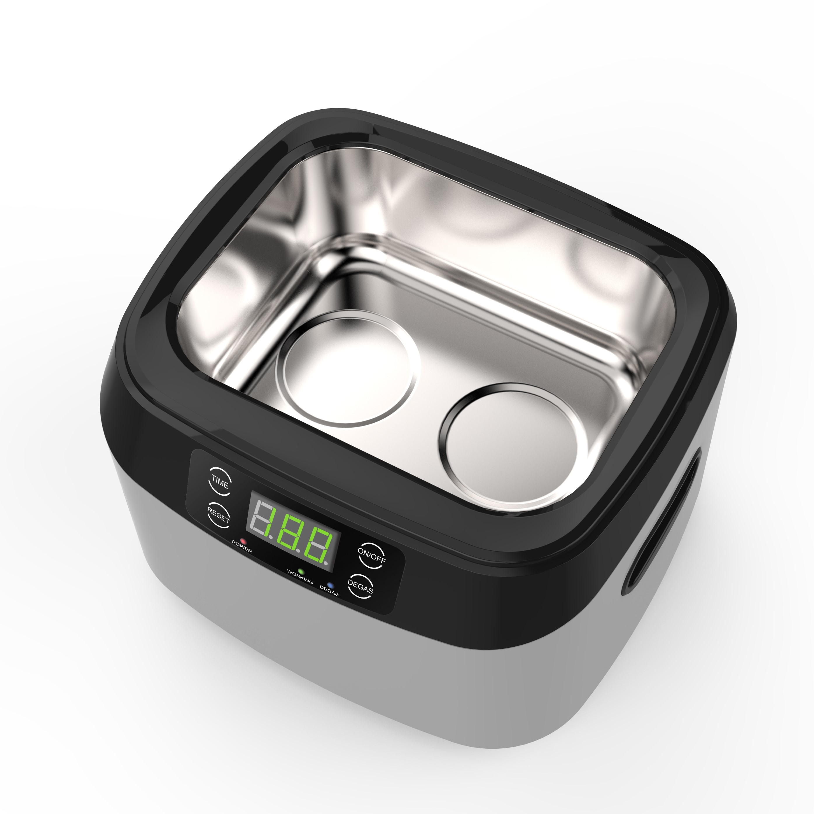 เครื่องทำความสะอาดอัลตราโซนิกค - Ultrasonic Jewelry Cleaner Digital Timer บทวิจารณ์และราคา