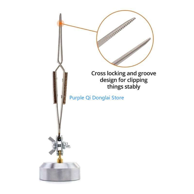 L21E แหนบมือที่สาม การประสาน แ - Third Hand Soldering Tweezers Base บทวิจารณ์และราคา