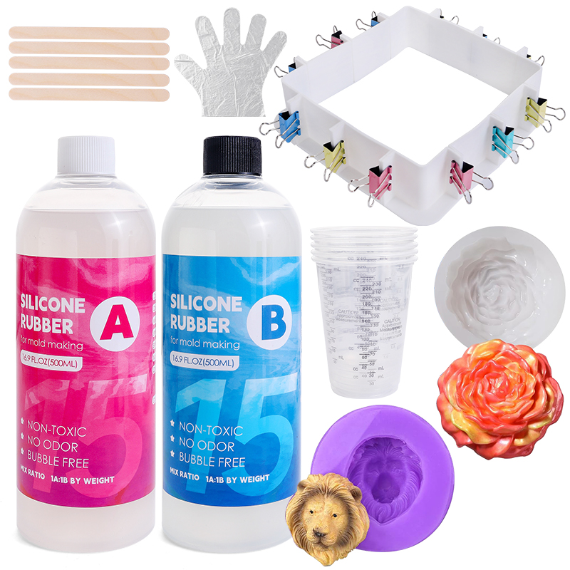 ชุดทดลองทำแม่พิมพ์ซิลิโคน ยางซ - Casting Mold Jewelry Silicone Rubber บทวิจารณ์และราคา