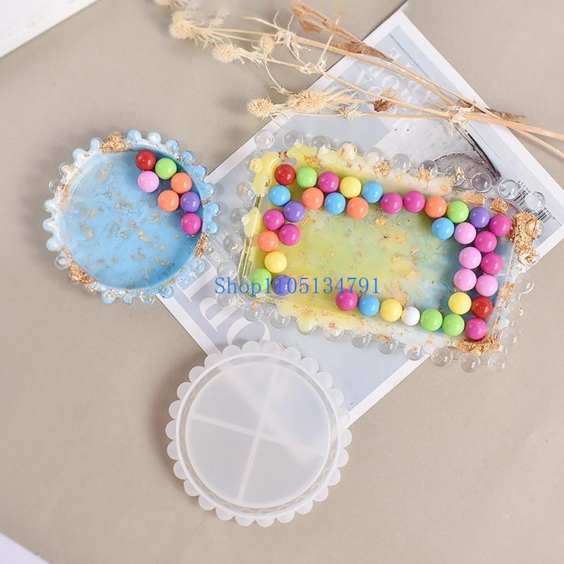 98km รอบถาดลูกปัดอีพ็อกซี่เรซิ - Casting Mold Jewelry Silicone Rubber บทวิจารณ์และราคา