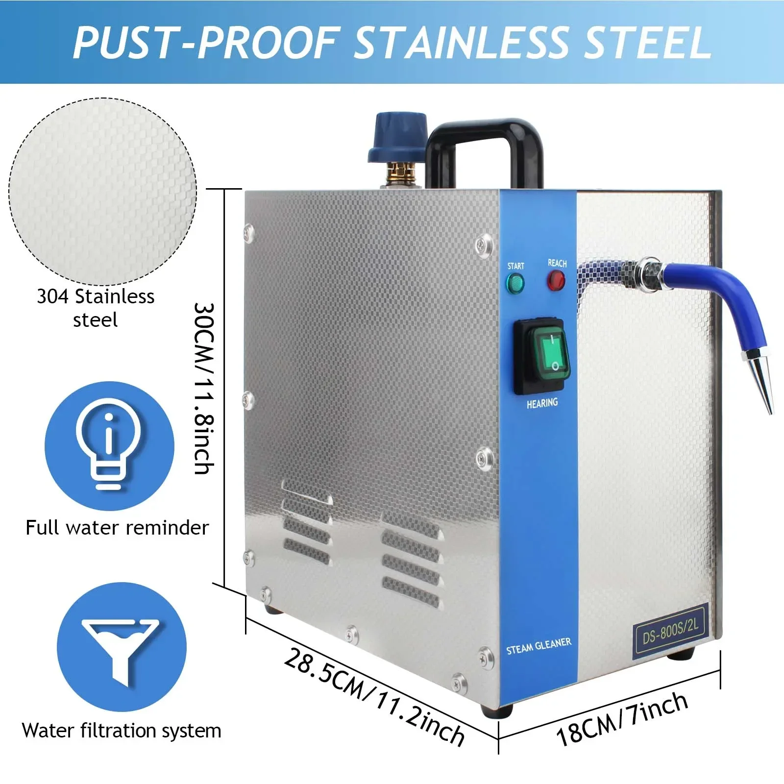เครื่องทำความสะอาดเครื่องประดั - Jewelry Steam Cleaner Professional 2L บทวิจารณ์และราคา
