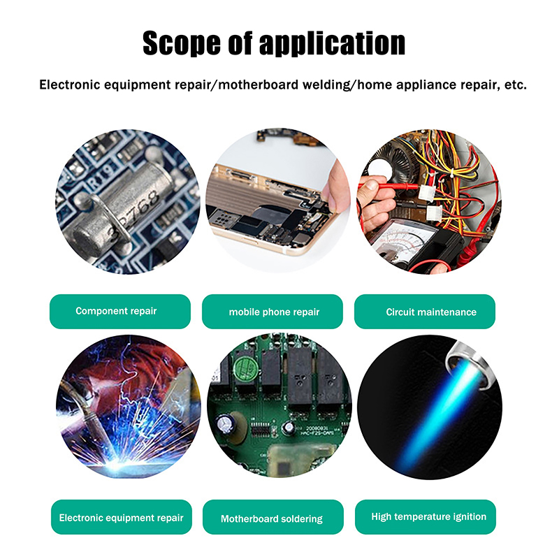 ชุดหัวแร้งบิวเทนแบบพกพา 1300 ° - Jewelry Soldering Torch Mini Butane บทวิจารณ์และราคา