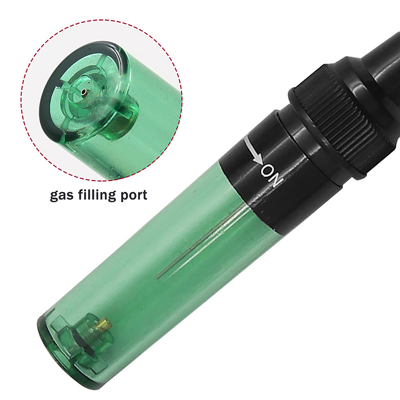 ชุดหัวแร้งบิวเทนแบบพกพา 1300 ° - Jewelry Soldering Torch Mini Butane บทวิจารณ์และราคา