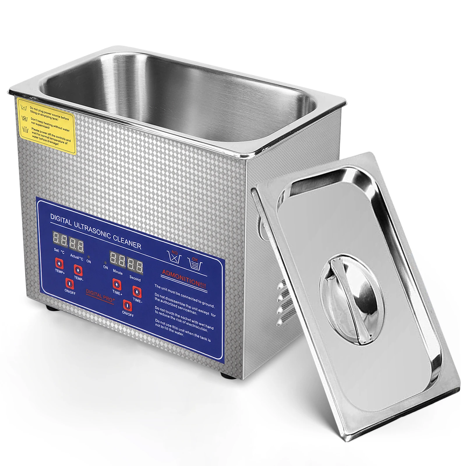 เครื่องทำความสะอาดชิ้นส่วนด้วย - Ultrasonic Jewelry Cleaner Digital Timer บทวิจารณ์และราคา