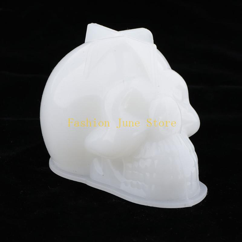 N5KA Skull อีพ็อกซี่เรซินแม่พิ - Casting Mold Jewelry Silicone Rubber บทวิจารณ์และราคา