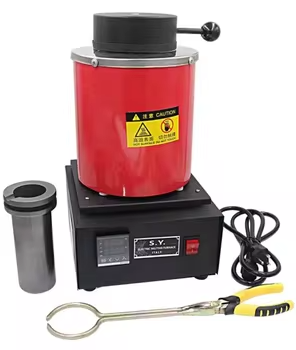 เตาหลอมโลหะขนาดเล็ก 2 กก. แบบพ - Gold Melting Furnace Crucible 2Kg บทวิจารณ์และราคา
