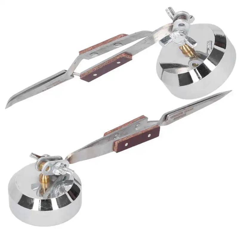 ฐานวางมือที่สามแบบโลหะ พร้อมแห - Third Hand Soldering Tweezers Base บทวิจารณ์และราคา