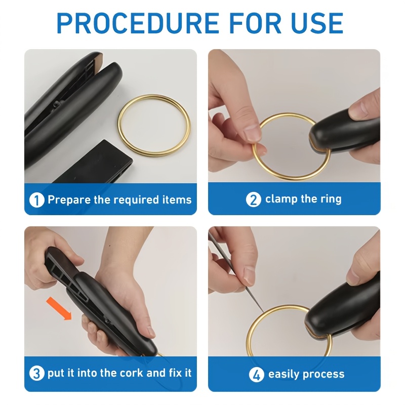 ชุดเครื่องมือทำเครื่องประดับมื - Ring Clamp Wood Jewelry Setting Tool บทวิจารณ์และราคา