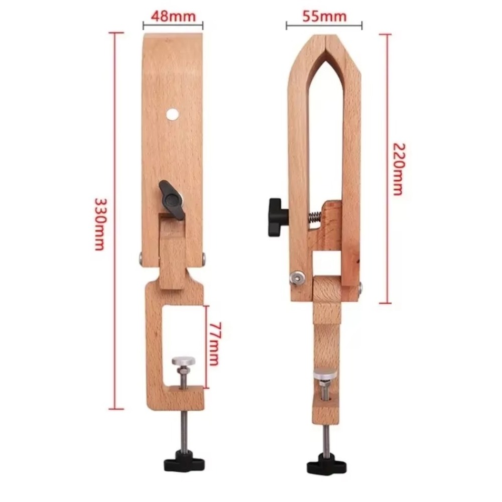 1 ชิ้น แคลมป์วงแหวนไม้ เครื่อง - Ring Clamp Wood Jewelry Setting Tool บทวิจารณ์และราคา