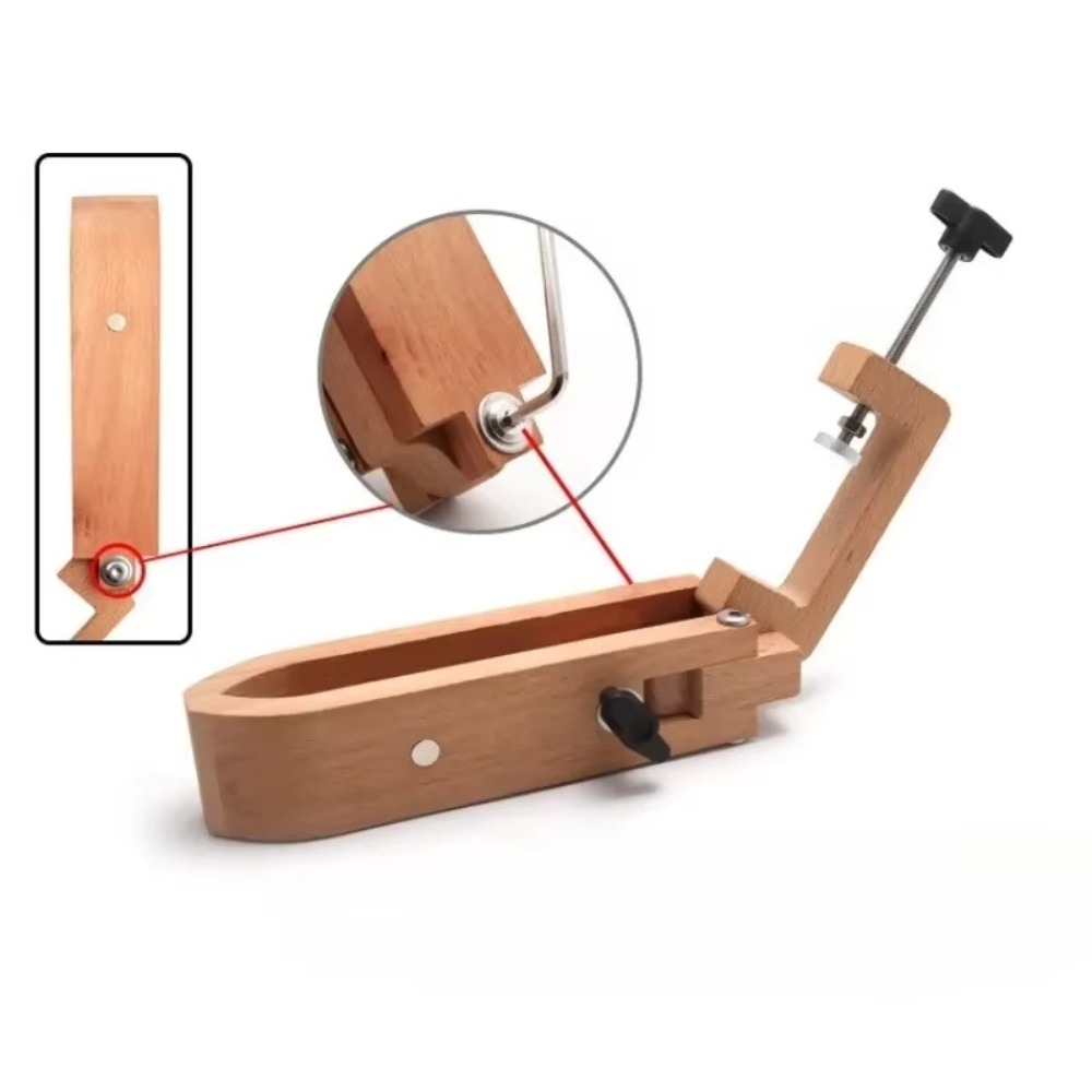 1 ชิ้น แคลมป์วงแหวนไม้ เครื่อง - Ring Clamp Wood Jewelry Setting Tool บทวิจารณ์และราคา